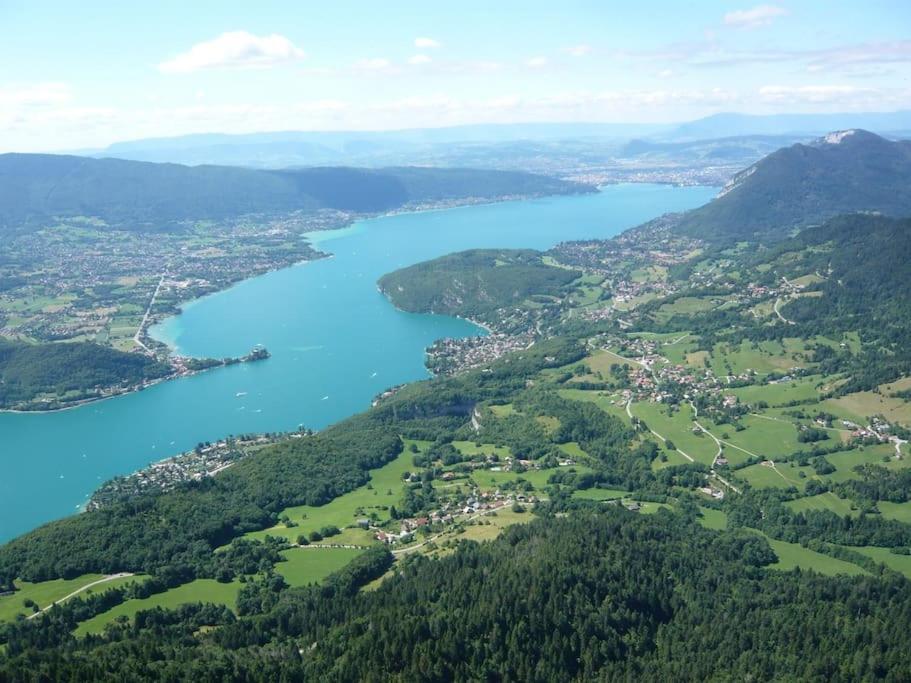 Charmant Appartement Lac D'Annecy / Ski - 6 Pers Menthon-Saint-Bernard Eksteriør bilde