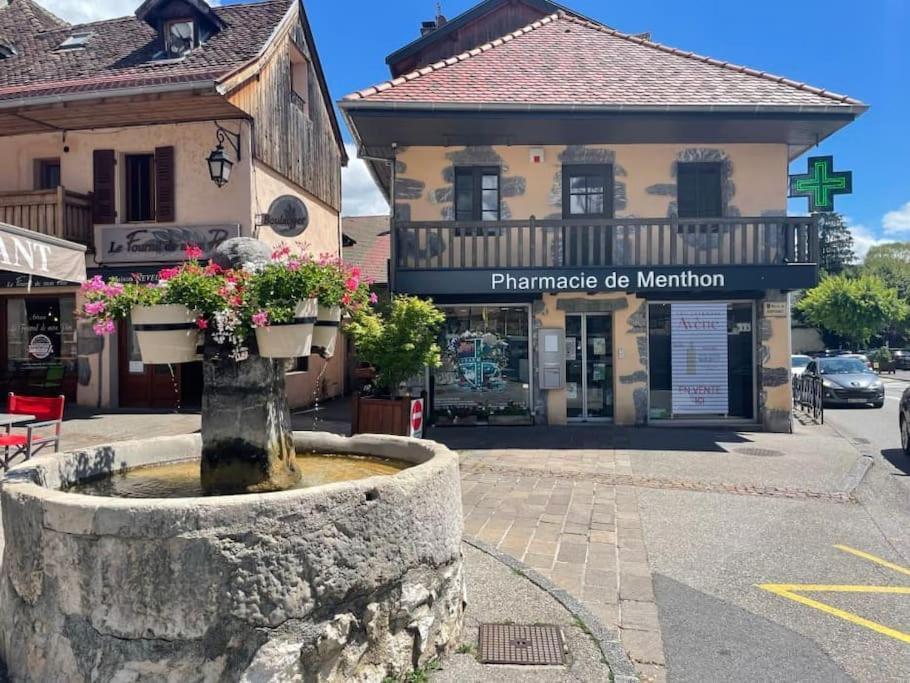 Charmant Appartement Lac D'Annecy / Ski - 6 Pers Menthon-Saint-Bernard Eksteriør bilde